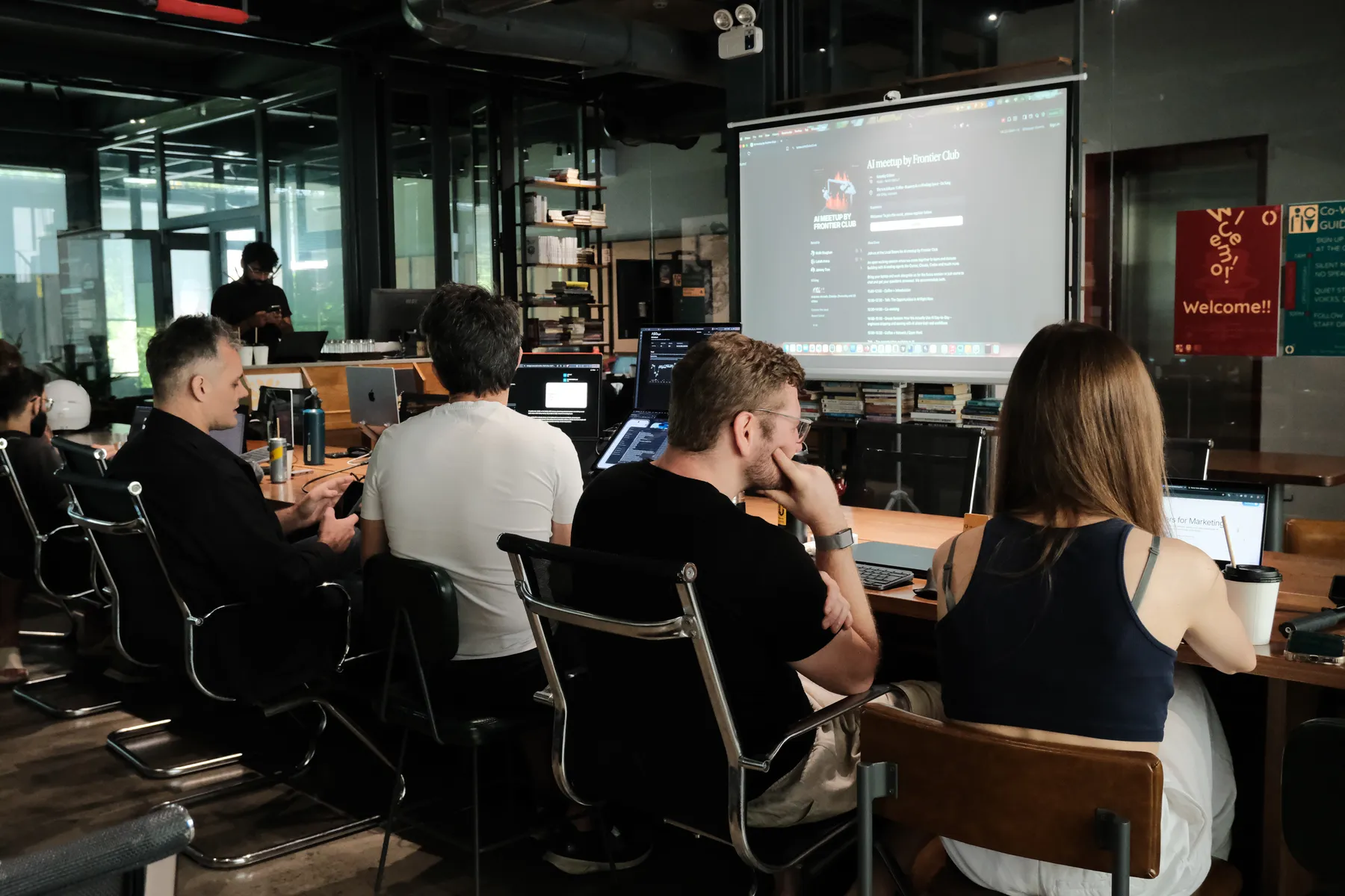 Frontier Club AI Meetup #1 — photo 24