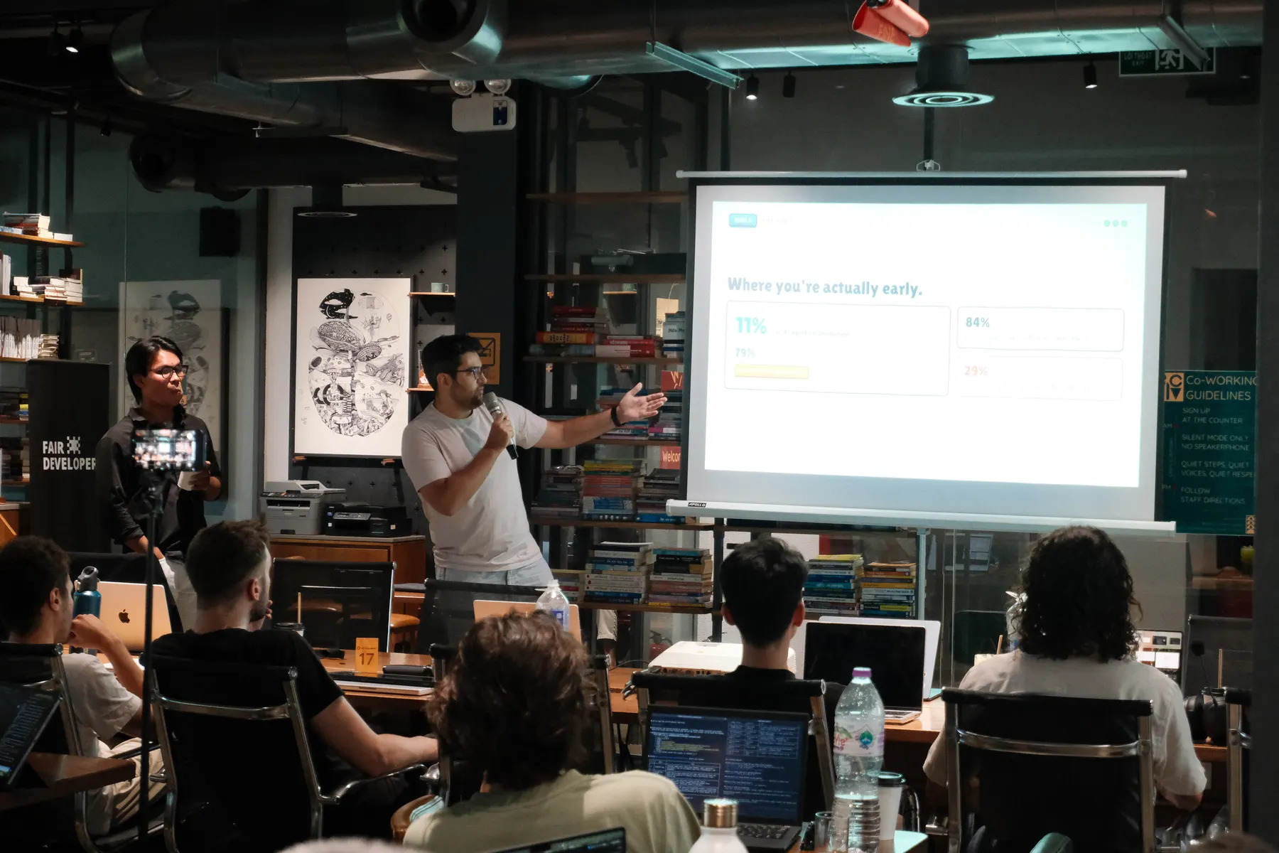 Frontier Club AI Meetup #2 — photo 77