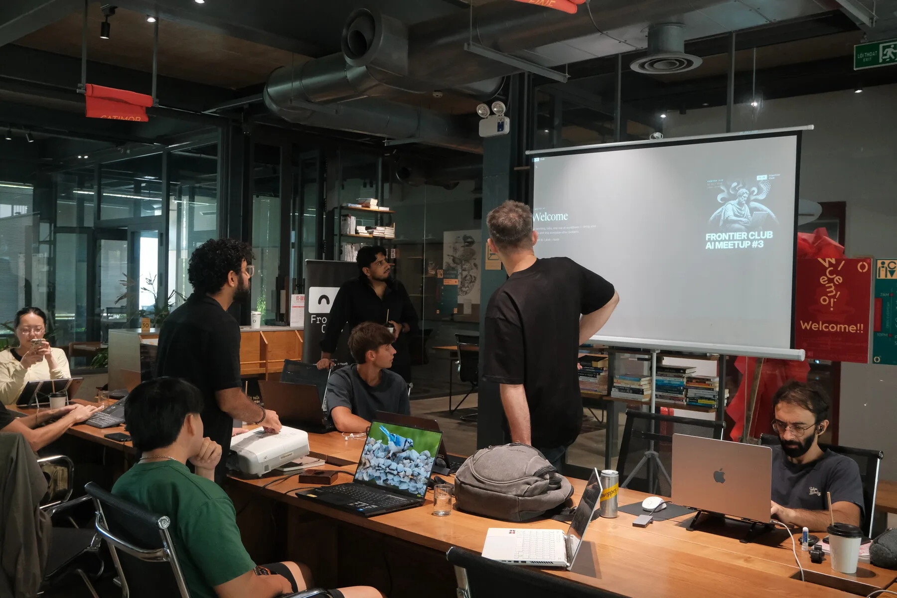 Frontier Club AI Meetup #3 — photo 52